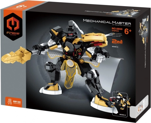 Kit de robot de combat mécanique iM.Master en plastique, 370 pièces