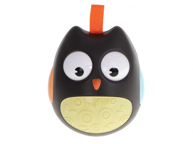 Sensory Blue Owl Toy – Black