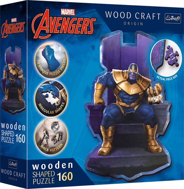 Thanos on Throne Wooden Puzzle 160 Pieces