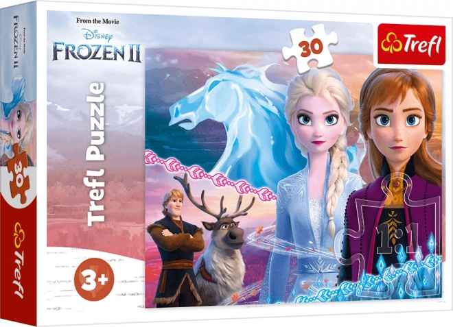 Sisters' Courage Frozen 2 Puzzle by Trefl