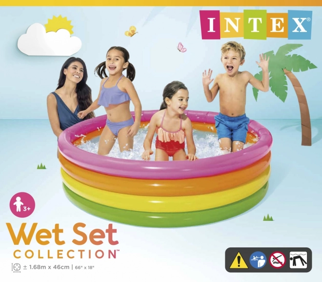 Colorful Inflatable Children's Pool