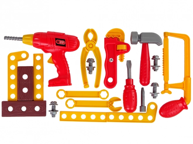 Kids Tool Set in Red