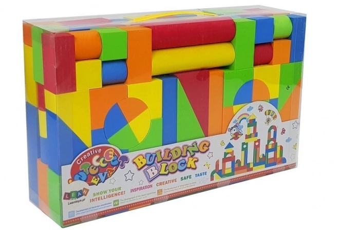 Foam Construction Blocks Set 131 Pieces