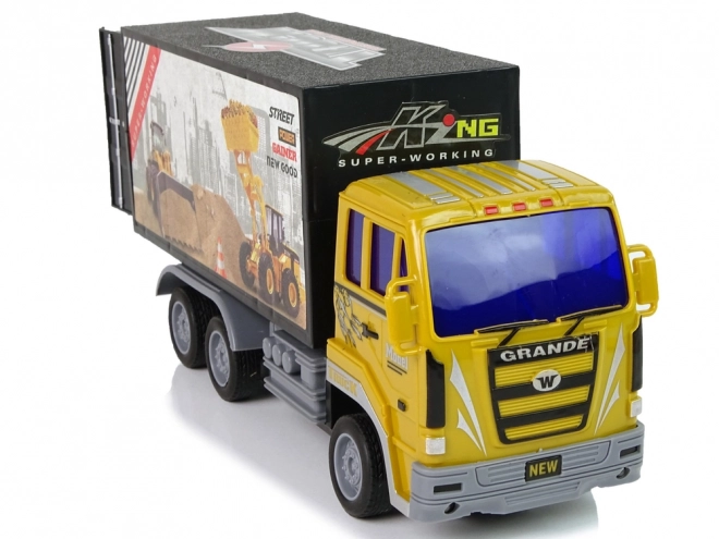 Remote Controlled Construction Truck Yellow