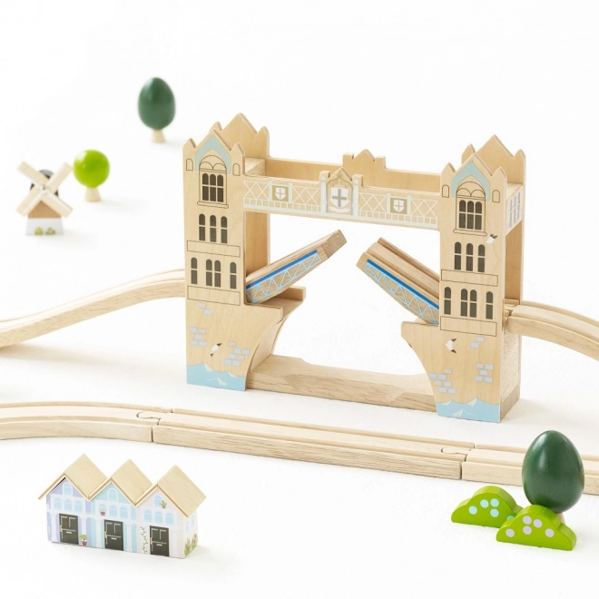 Le Toy Van City Wooden Train Set