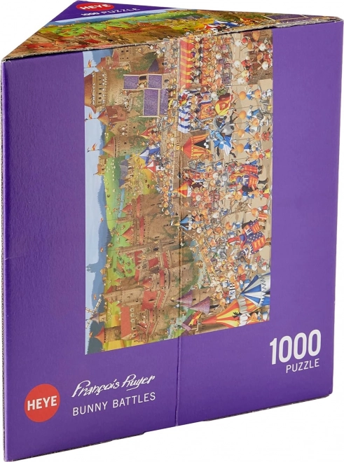 Heye Puzzle Rabbit Battles 1000 Pieces