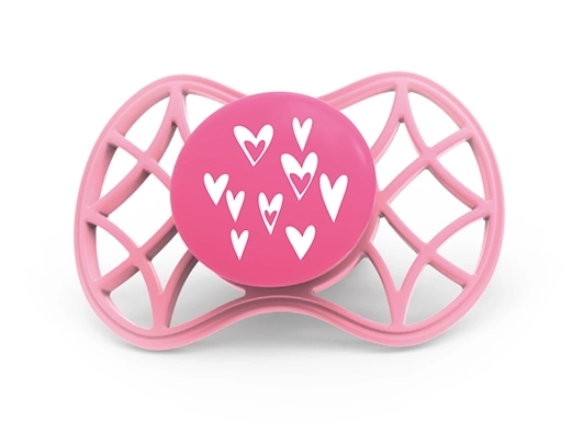 Physiological Pacifier Nuvita Pink Yarrow