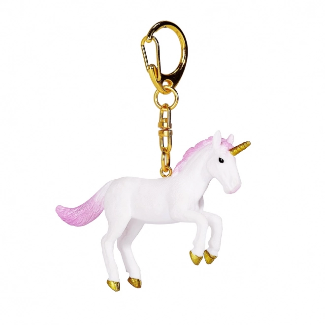 Pink Unicorn Keychain