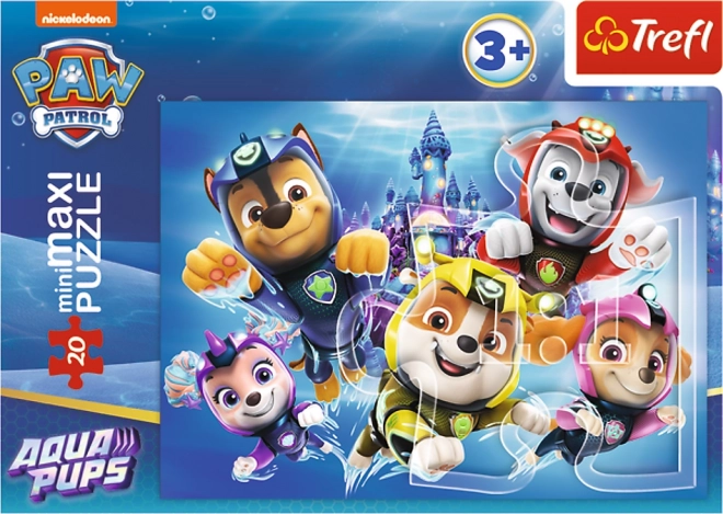 Puzzle MiniMaxi 20 Pieces - PAW Patrol - Cheerful Pups