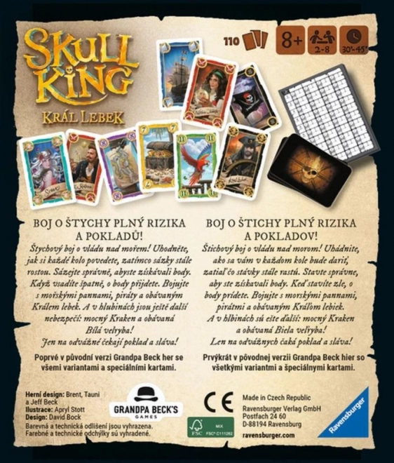 Skull King: King of Skulls Card Game