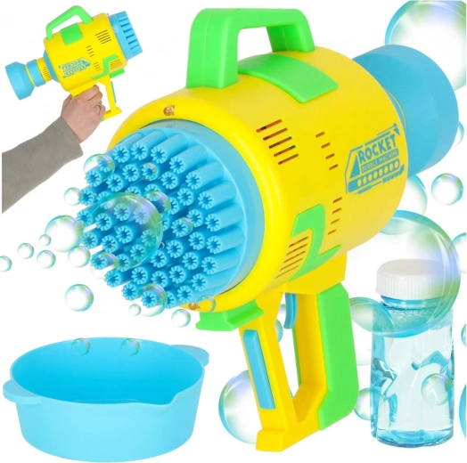 Loads of bubbles at one press