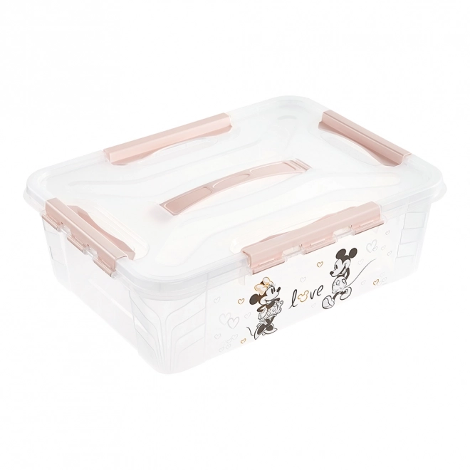 Home Storage Box Minnie Pink