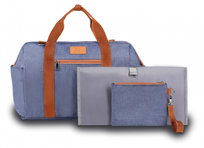 Lionelo Diaper Bag Ida Blue Denim