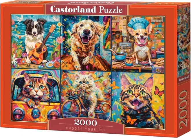 Castorland Choose Your Pet Puzzle 2000 Pieces