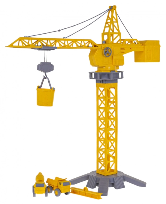 Eco Crane and Construction Vehicles Playset