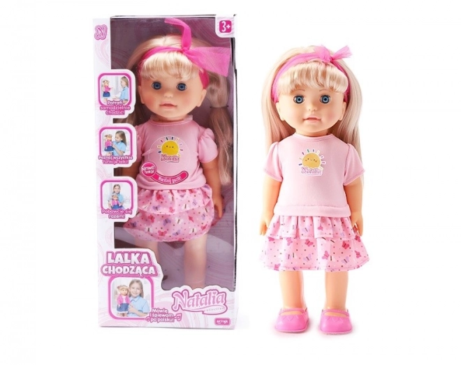 Walking Doll Natalia 40 cm