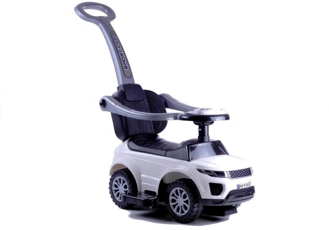 Ride-On Push Walker Sport Car White