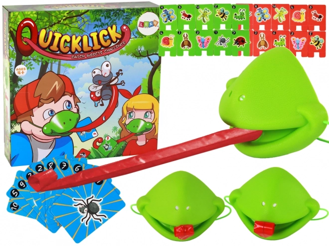 Quick Tongue Frog Game