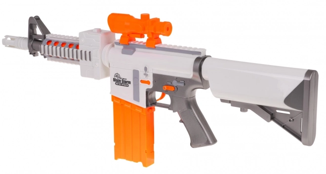 Blaze Storm White Toy Gun