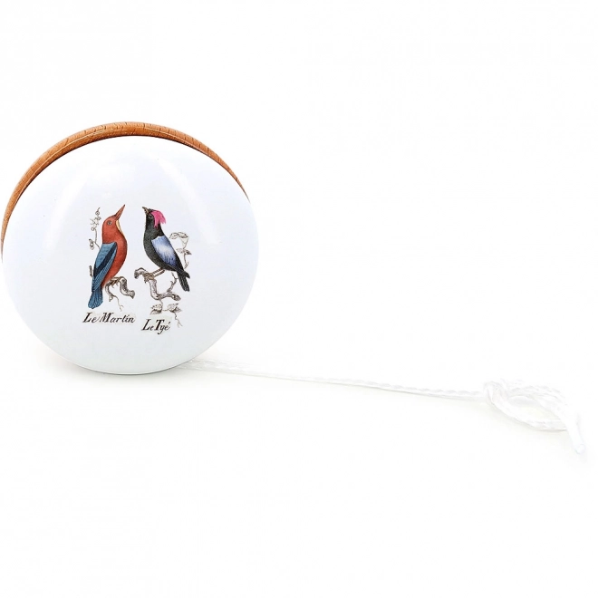 Vilac yoyos with rare bird illustrations