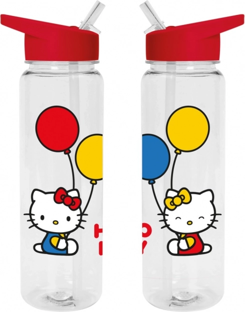 Bottiglia di plastica con beccuccio Hello Kitty