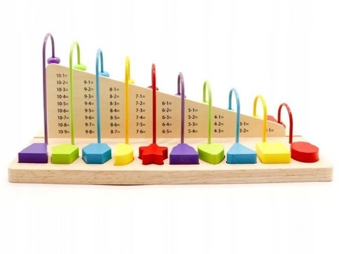 Educational Abacus and Wooden Numbers Set by Ecotoys