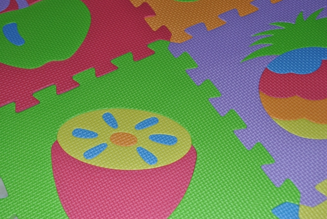 Foam Puzzle Fruit Design