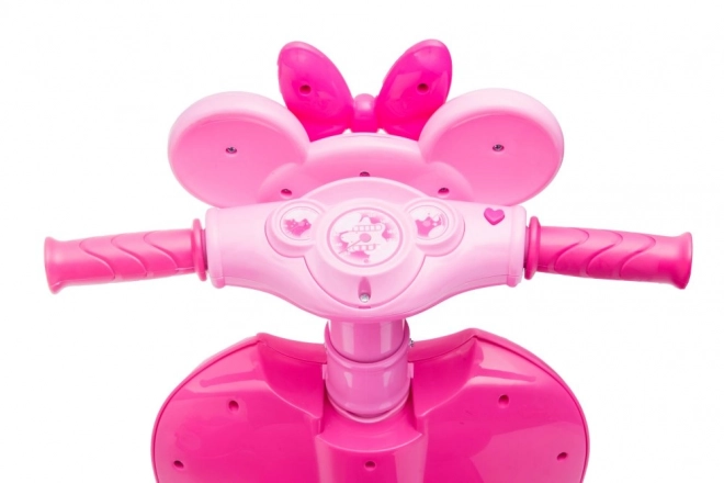 Three-Wheel Ice Cream Scooter Pink