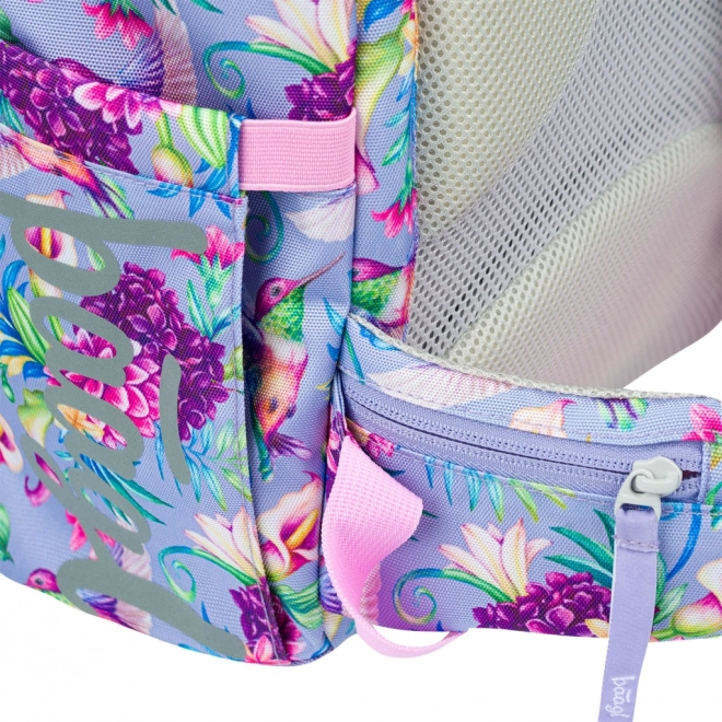 Baagl School Backpack Airy Hummingbird