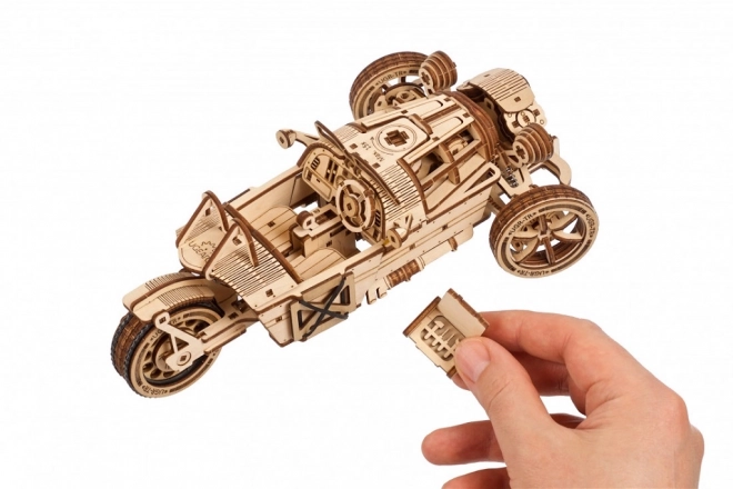 Ugears 3D Wooden Model Tricycle