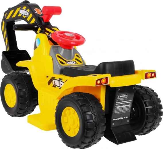 Jízda vpřed i vzad se stabilními koly