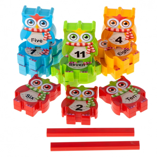 Owl Stacking Tower Game