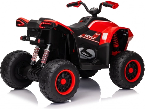 Quad Fast Wheel rosso