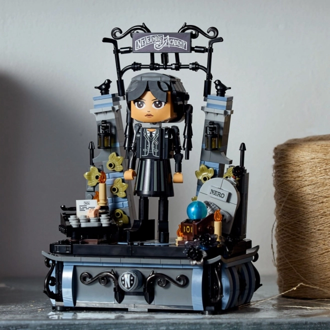 Lego Wednesday Addams Figure