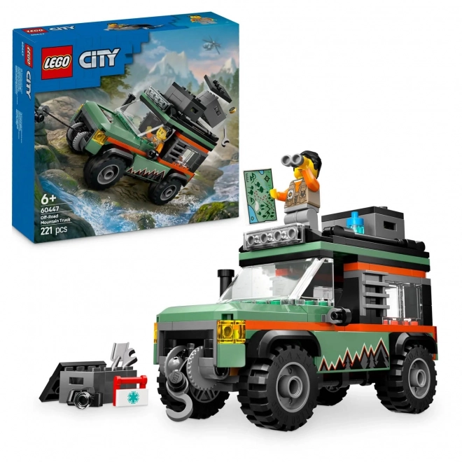 Lego Classic Mountain 4x4 Off-Road Truck