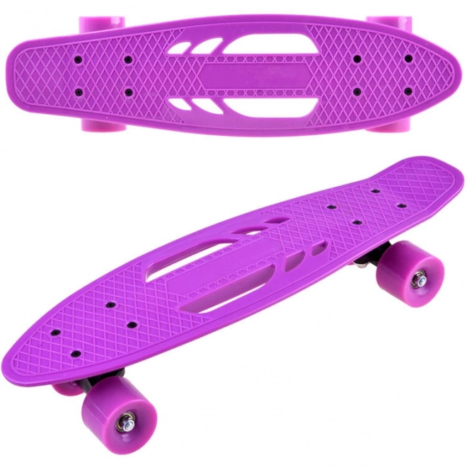 Lightweight Lattice Skateboard for Kids – purple