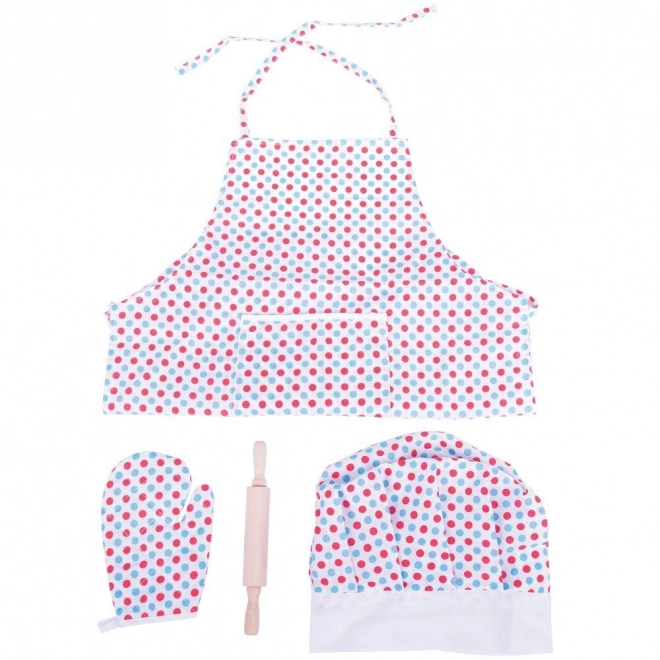 Bigjigs Toys Polka Dot Chef Set