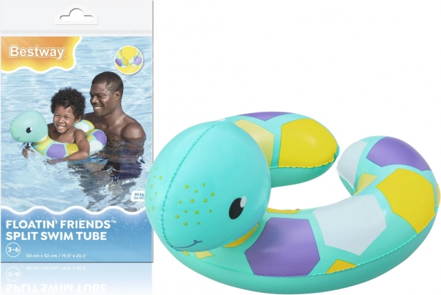 Children's Swimming Ring Turtle 50 x 52 cm Bestway