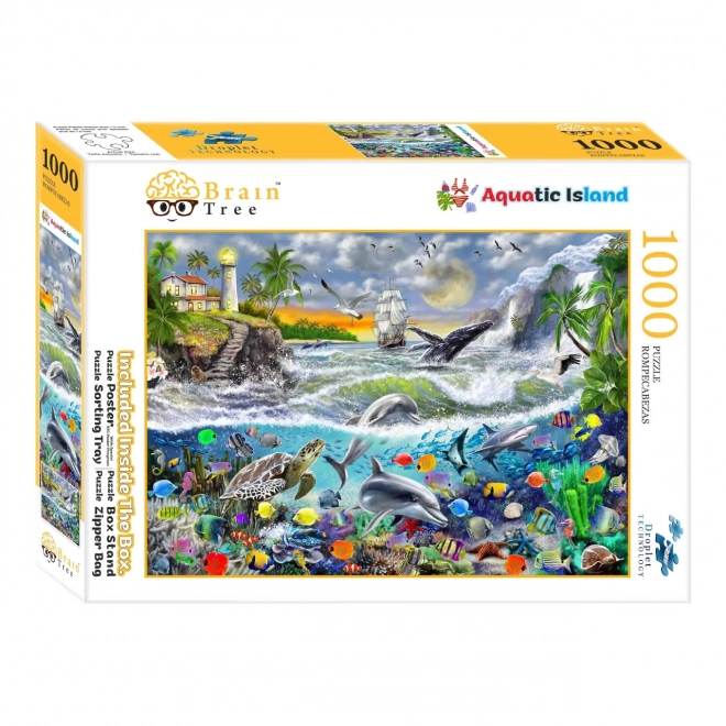 Brain Tree Puzzle Island Bay 1000 Pieces