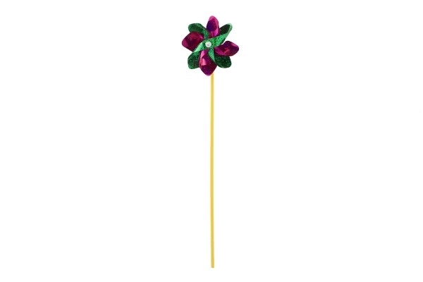 Colorful Sparkling Plastic Pinwheel