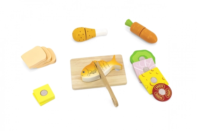 Wooden Food Play Set