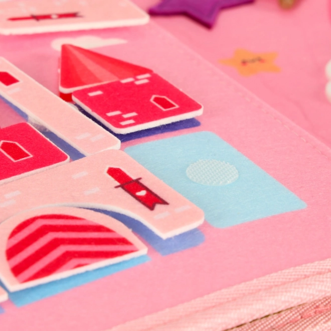Pink Montessori Sensory Backpack
