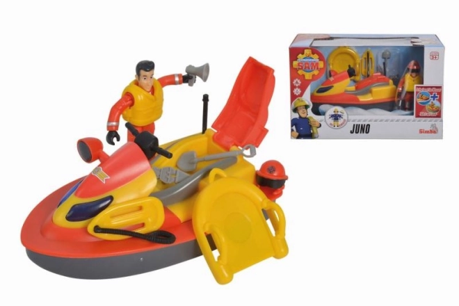 Fireman Sam Water Scooter Juno with Figure