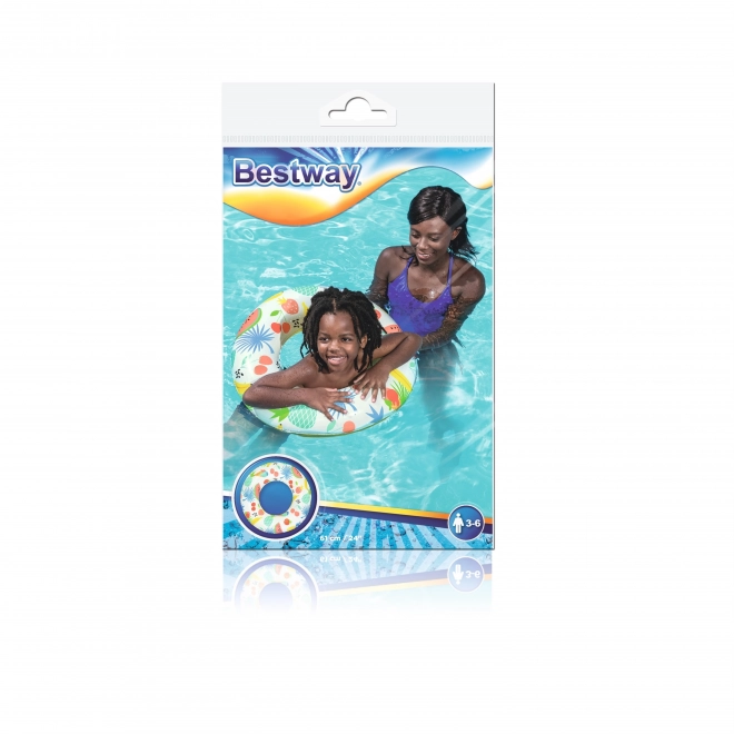 Fruit Design Inflatable Swim Ring 61cm Bestway