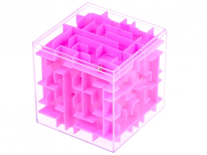 Rotating Maze Skill Game Cube