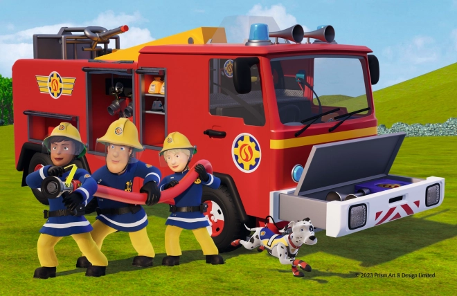 Trefl Mini Puzzle Fireman Sam Ready for Action