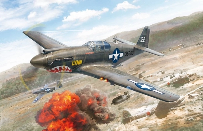 Plastic Model P-51A Mustang 1/72