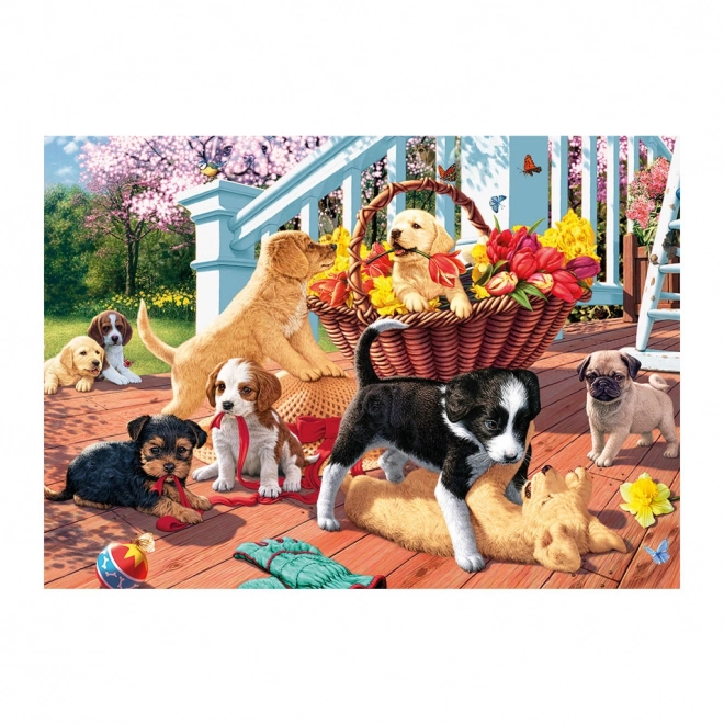 Dino Puzzle Secret Collection Puppies 1000 Pieces