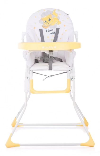 Chipolino high chair Teddy blush – Banana