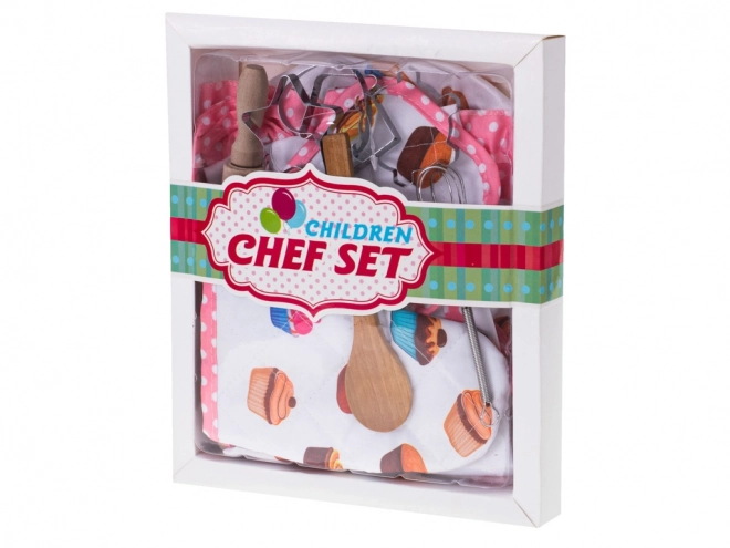 Children's Chef Set with Apron and Baking Accessories